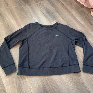 Lululemon Cropped Embroidered Sweatshirt